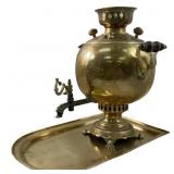 ANTIQUE BRASS EGYPTIAN SAMOVAR