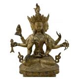Antique marked Namgyalma (Ushnishavijaya) bronze