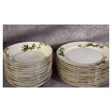Vintage Kent China Custard Bowls & Dessert Plates