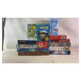Assortment of board games
