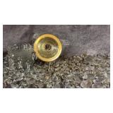 Vintage Clear Crystal Glass Chandelier Prisms,