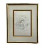 SALVADOR DALI "ARIES" ZODIAC SERIES LITHOGRAPH