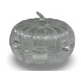 WATERFORD CRYSTAL PUMPKIN LARGE CANDY DISH