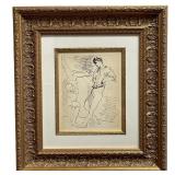 PABLO PICASSO "DEUX DANSEURS MASCULINS" LITHOGRAPH