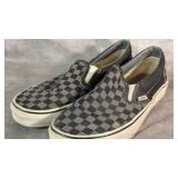 Vans Classic Slip-On Sneakers, Black & Pewter