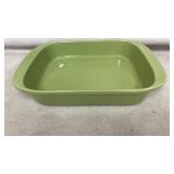 Green brownie pan