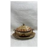 vintage Royal Satsuma tureen with a lid and