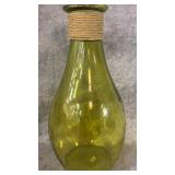 San Miguel 100% Recycled Green Glass Vase Made in