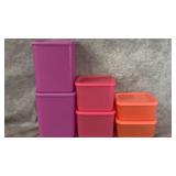 Multicolored Tupperware Brand Basic Bright Square