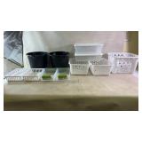 Household Baskets, Buckets, Lidded Containers