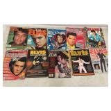 Vintage Elvis Presley magazines c1970s 80s