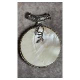 Vintage Sterling Silver & Mother-of-Pearl