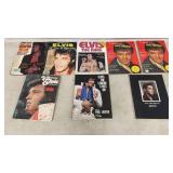 Vintage Elvis Presley magazines c1970s 80s