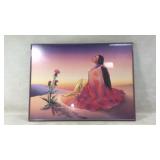 RC GORMAN Navajo Dawn Framed Print