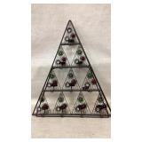 PIER 1 Imports Wrought Iron Pyramid Candle Hol