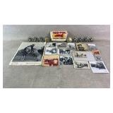 Cowboy Memorabilia Including Photos and Badges