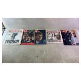 (3) vtg Kennedy LIFE magazines & (2) 9/11 New