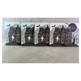(4)POTTERY BARN Haunted House Cork Placemats