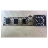 Assortment of hanging decor