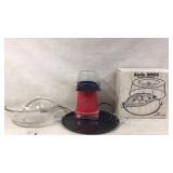 Electric Corn Popper, Pyrex Mixing Bowl, Cake