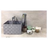 Candles, Basket, New Lighter