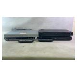 Three DVD and Blu-Ray Players, Mixed Brands