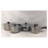 Vintage REVERE WARE Pots with Lids