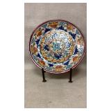 Plate holder and Talavera Pue
