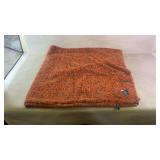 Southern march orange pullover blanket