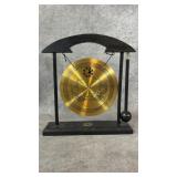 Zen Art Brass Feng Shui Desktop Gong Dual Dragon &