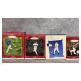 Vintage Hallmark Keepsake Baseball Ornaments,