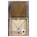 Staxx Branded Crystal Gemstone Silver-toned