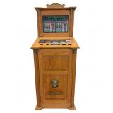 Triple Diamond Deluxe Slot Machine In Oak and