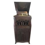 Antique Sonora Wind-up Floor-model Phonograph