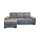 2 Piece Sectional sofa with Sleeper and Storage