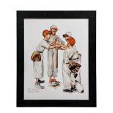 Norman Rockwell 'Chosinï¿½ Up' Framed Print