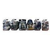(6) Star Wars collectible figures