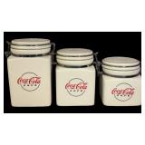 (3) Vintage Gibson Designs Coco-Cola Cafe Ceramic