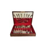 Vintage Rogers Bros. Silverplate Flatware Set