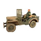 Vintage G.I. Joe Willys MB Jeep Vehicle with