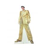 life-size cardboard cutout of Elvis Presley