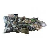Assortment of wigs & hair extensions