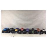 Monster Truck Toys Lot, Set of 8