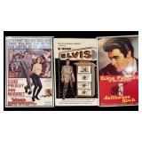 Vintage Elvis Presley Metal Signs, In Person