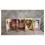 (4) Vintage Marie Osmond Greeting Card Porcelain