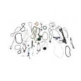 Assortment of costume jewelry