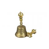 Vintage Traditional Brass Ritual Bell Tibetan