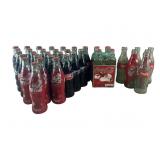 Assortment of vtg Coca-Cola bottles