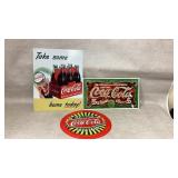 Coca-Cola signs