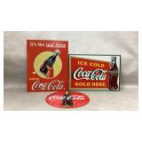 Coca-Cola signs